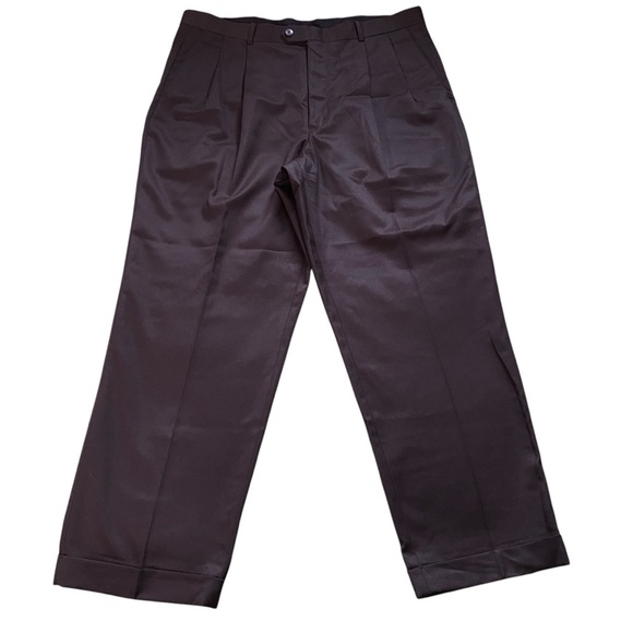 Alfani Wool Pants Trouser Slacks Size 38x29L Black Dress Pants Office Career‎ - Picture 1 of 12